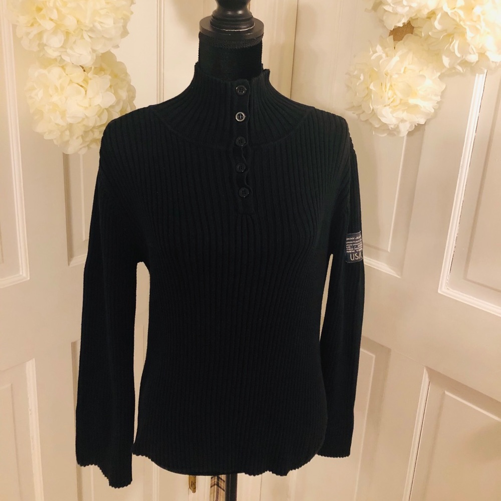 Dkny // Jeans Pullover Button Neckline - image 8